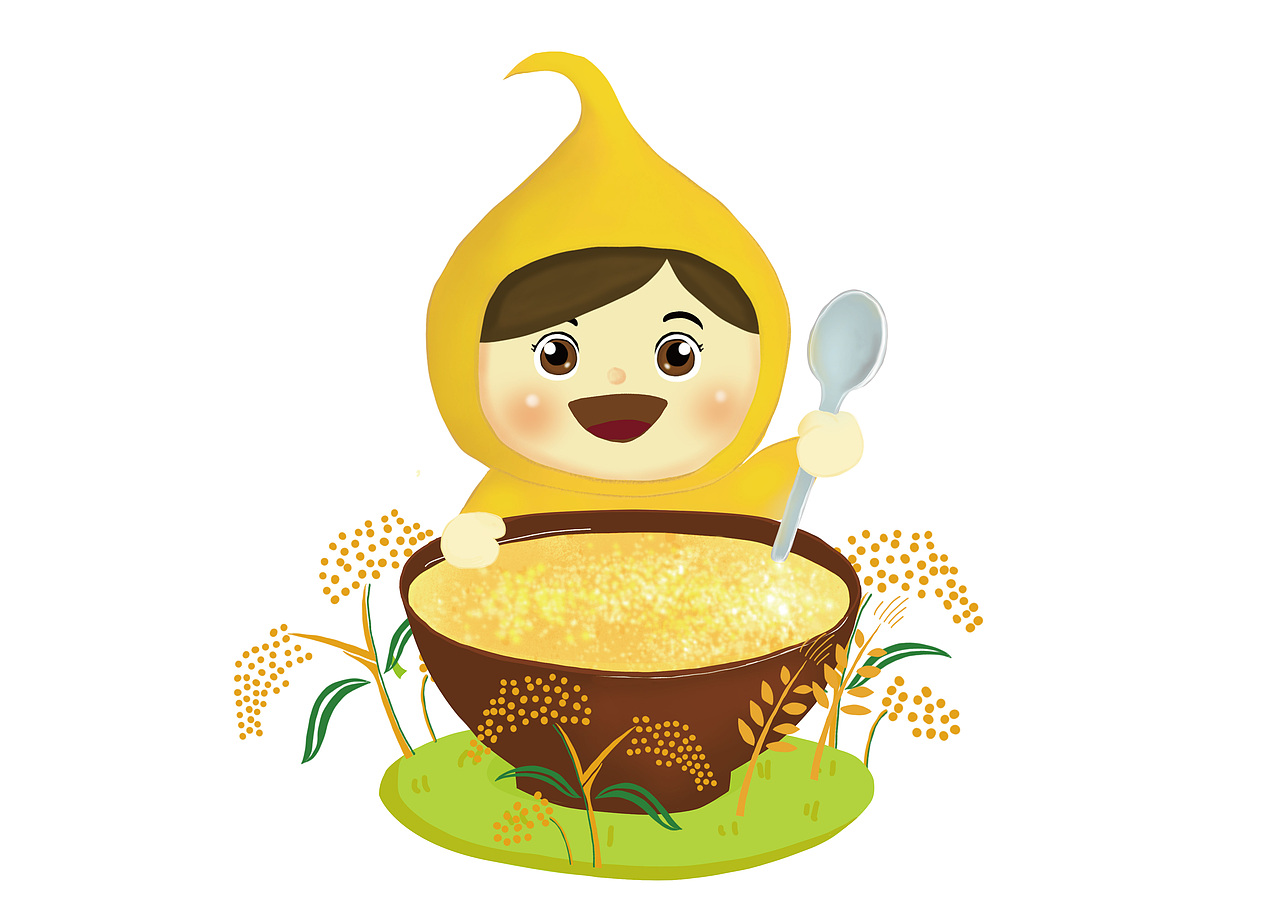 杂粮包装 插画 食品包装