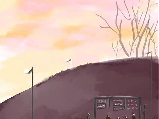 插画 风景习作（个人主页-ZMzEzMzA1MjQ=） - 创作习作 - 站酷设计师杨紫玲原创素材 - 站酷ZCOOL