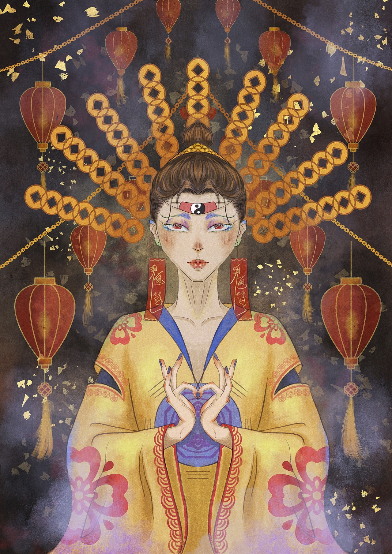 僵尸道长（图ZMjQyMzUyNjAw） - 创作习作 - 站酷设计师無琂ALin原创素材 - 站酷ZCOOL