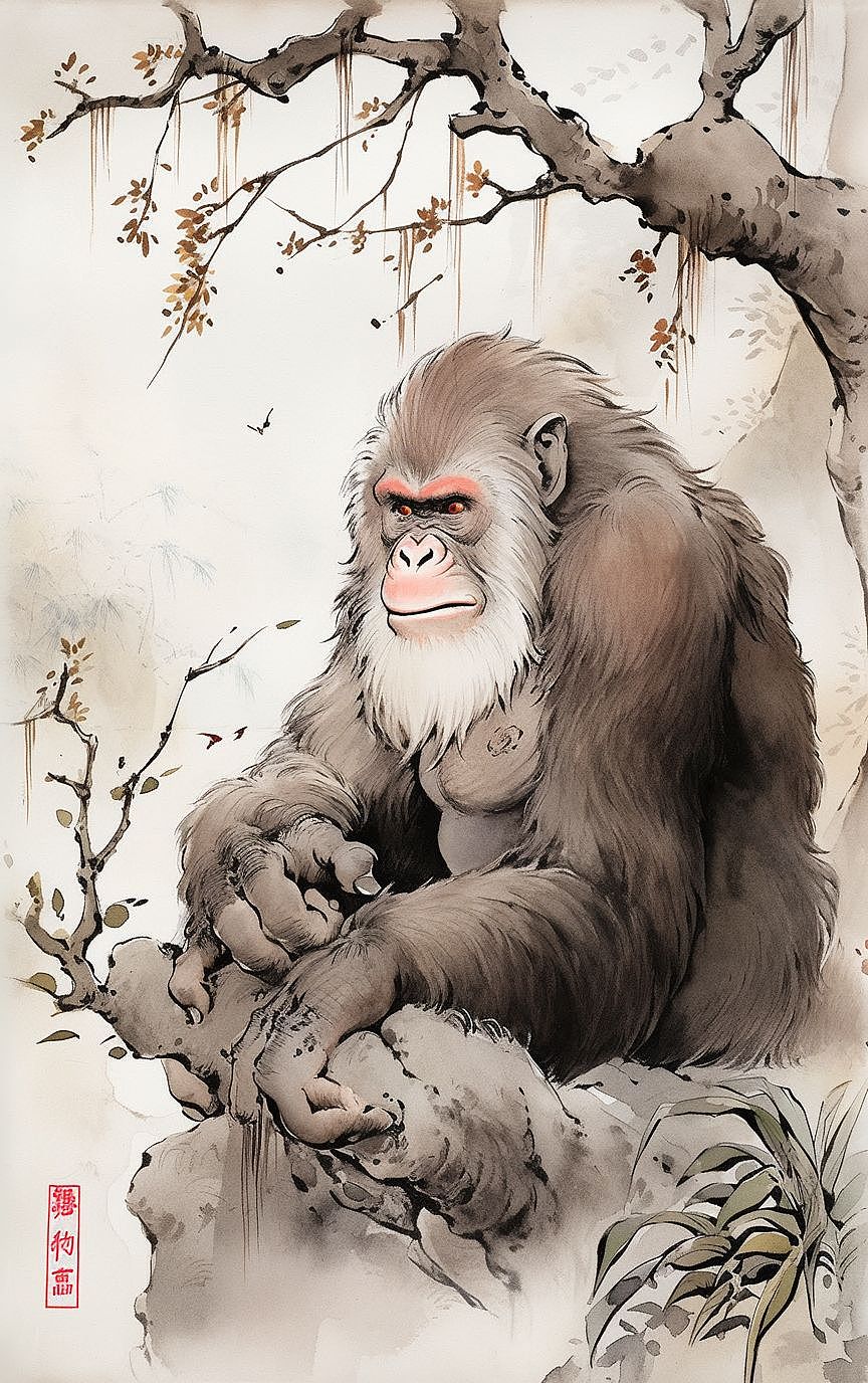 动物工笔画制作