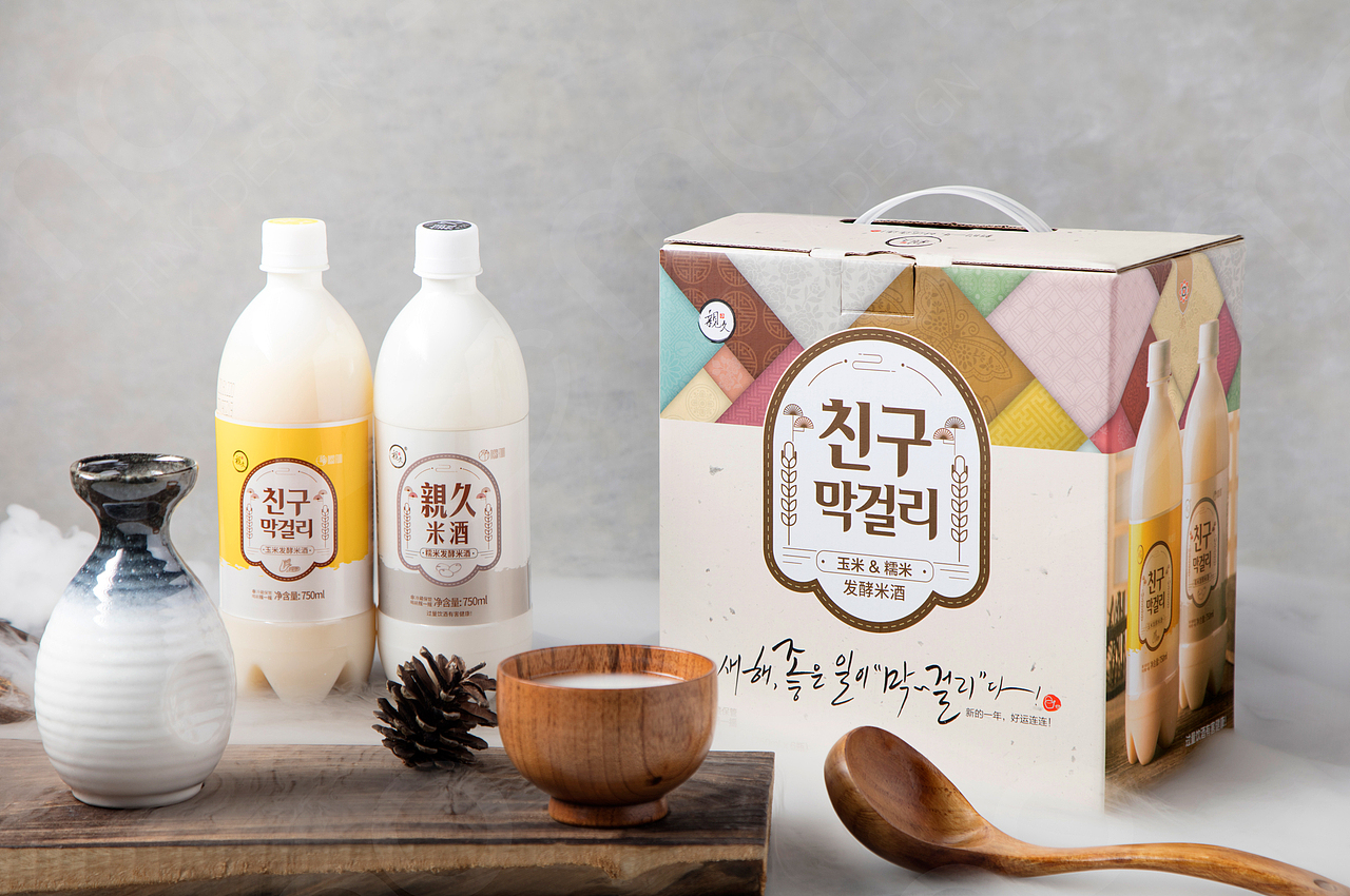 亲久米酒 包装设计 礼盒设计