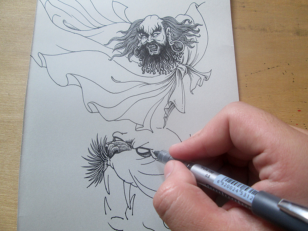 《伏虎罗汉图》