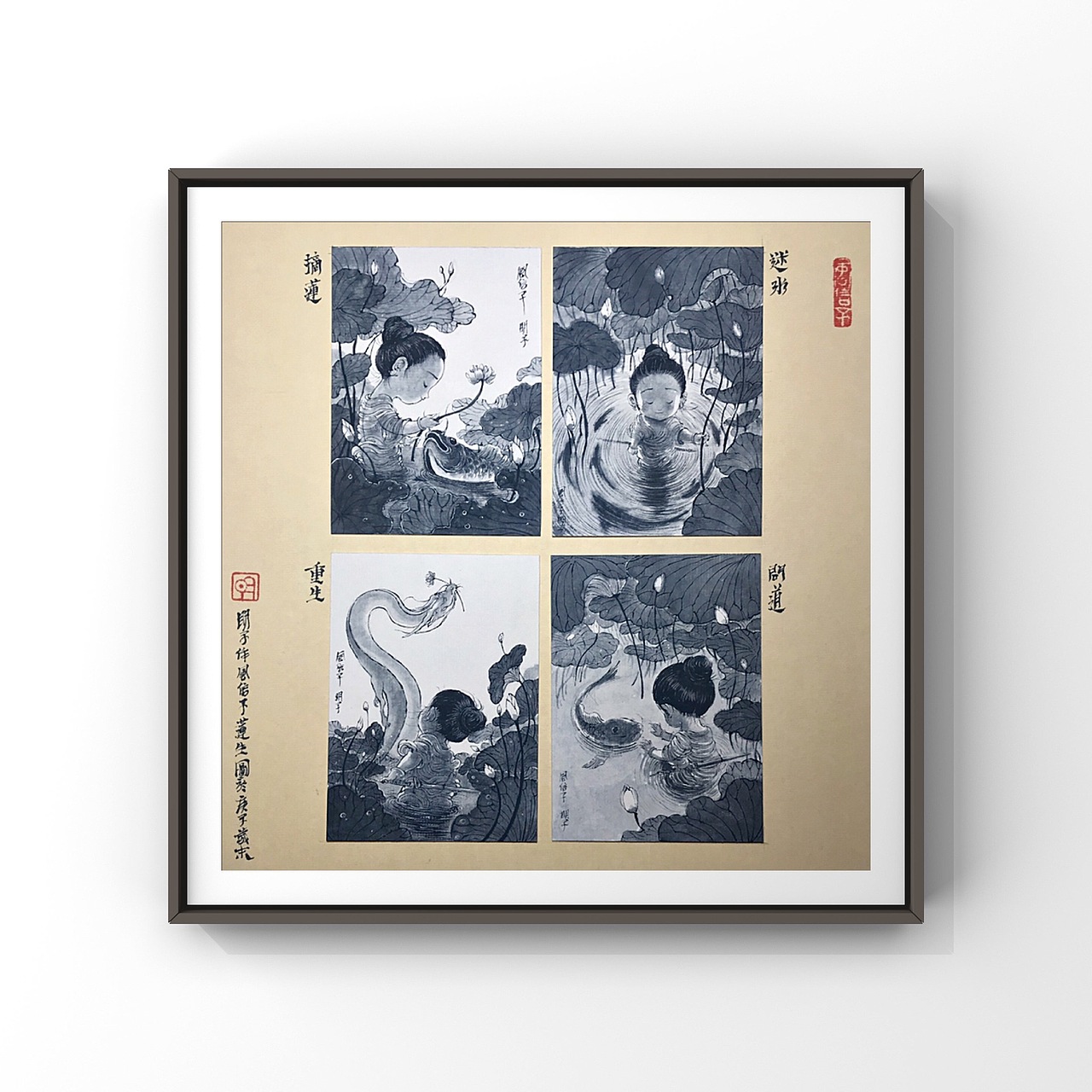 明子的水墨奇幻世界——《风信子系列》1(图ZMjc3NDY2MjUy) - 绘画 - 站酷设计师明子水墨奇幻世界原创素材 - 站酷ZCOOL