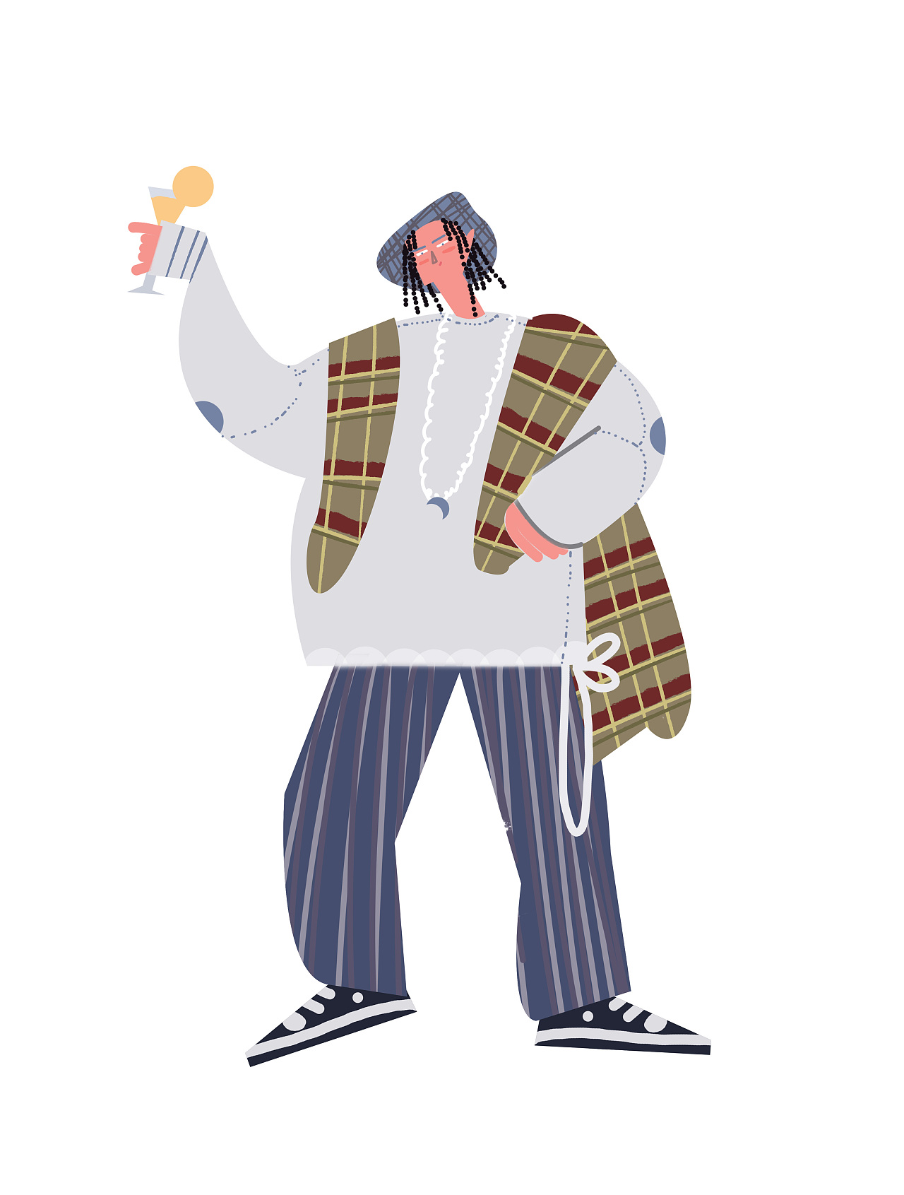 人物设计|插画|商业插画|腹腹得正 - 原创作品 - 站酷 (zcool)