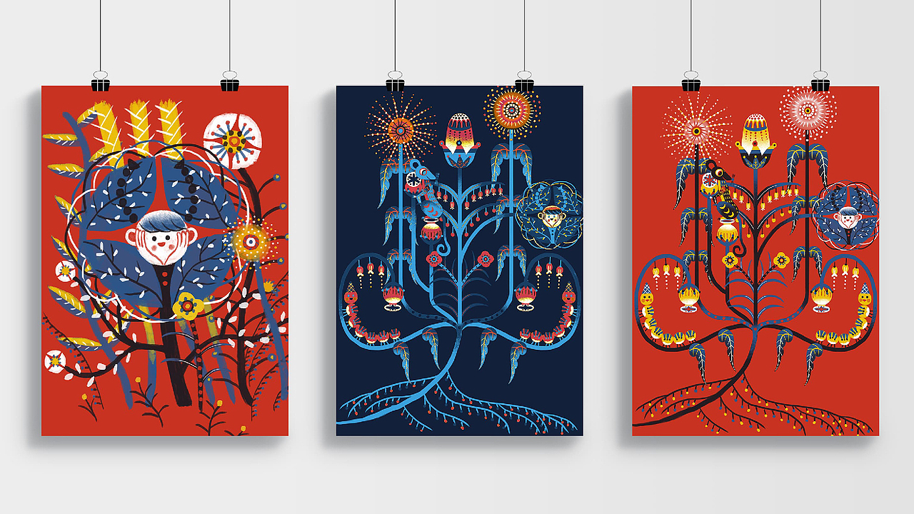 插画集（图ZMjczNzM1NDA0） - 创作习作 - 站酷设计师润鱼runho原创素材 - 站酷ZCOOL