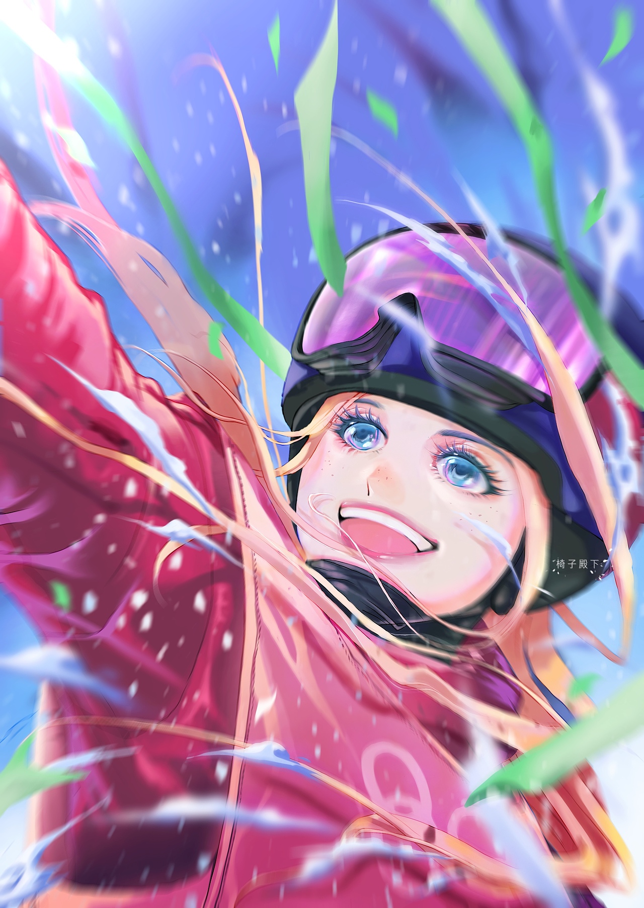 冬奥健儿 冰上的美人们|动漫|单幅漫画|无谓的椅子_原创作品-站酷