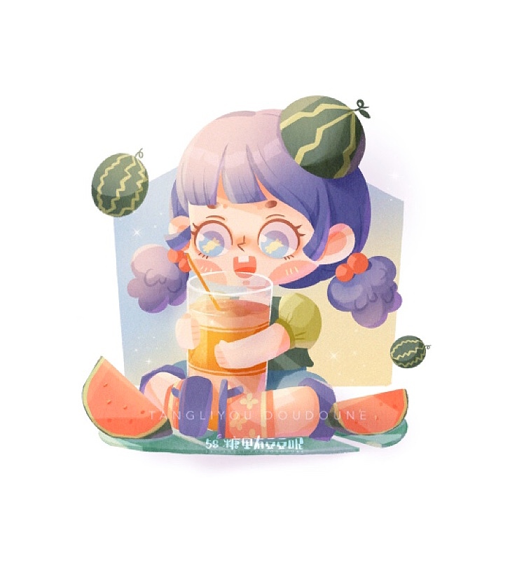 五月总结 | 儿童插画（图ZMjEwNjI2ODI4） - 儿童插画 - 站酷设计师糖里有豆豆呢原创素材 - 站酷ZCOOL