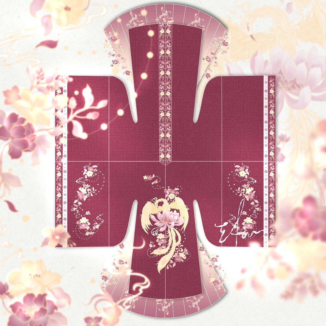 汉服设计——仪凤（图ZMjM0MjU1NDQ4） - 其他服装 - 站酷设计师Efanlu原创素材 - 站酷ZCOOL