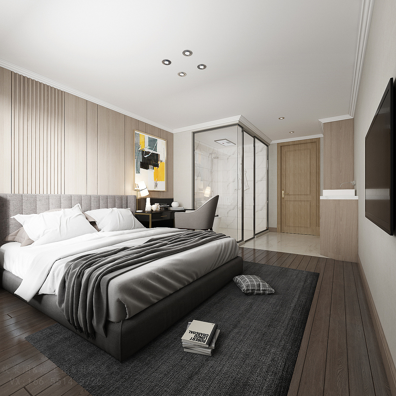 酒店宾馆标间（图ZMjQxNjk5NTky） - 家装设计 - 站酷设计师Z59191846原创素材 - 站酷ZCOOL