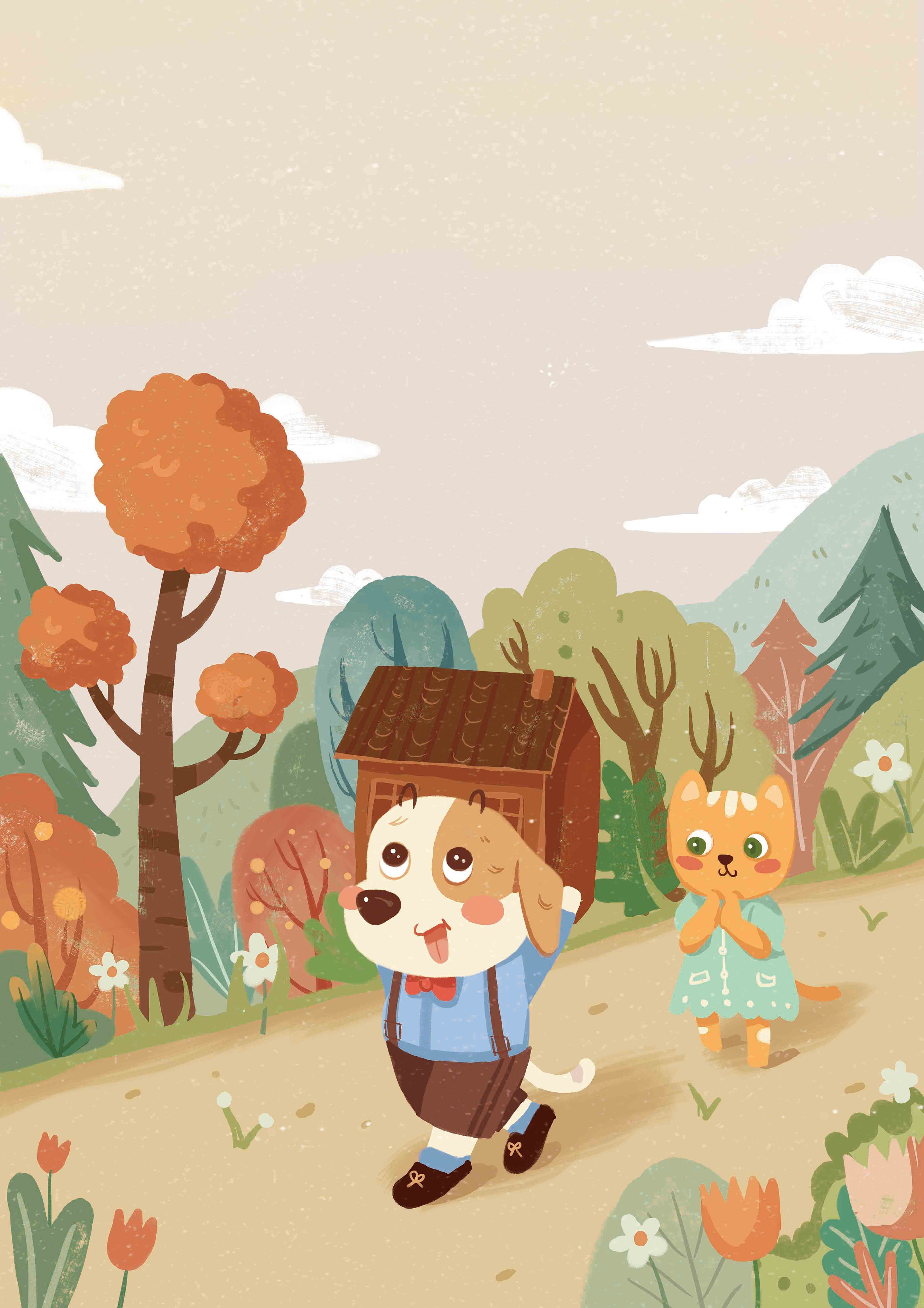 "圆眼牛牛"部分插画合集|插画|儿童插画|圆眼牛牛 - 原创作品 - 站酷