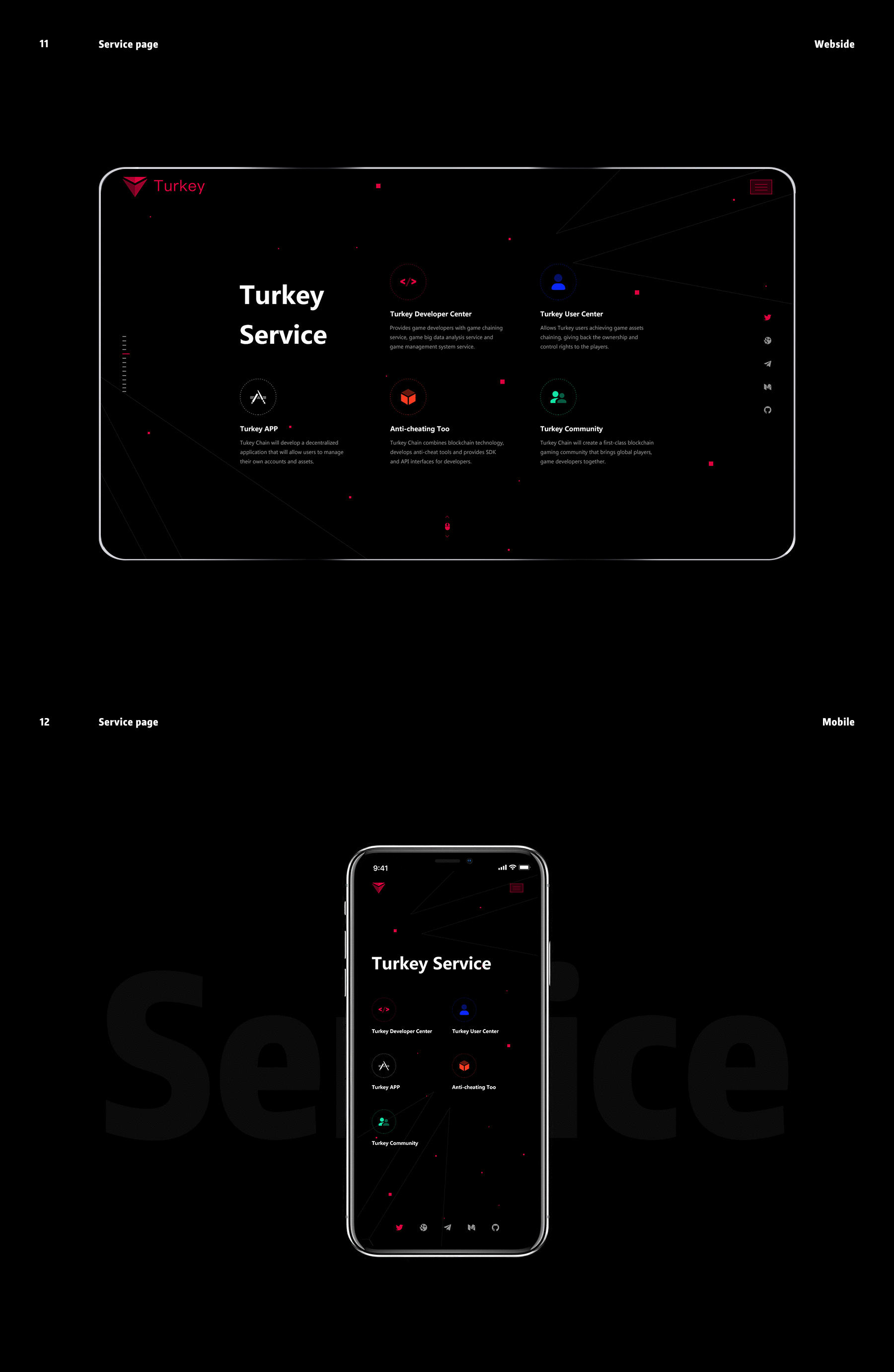 Turkey Chain - 数字货币官网设计（图ZMTgxNjY0MTMy） - 企业官网 - 站酷设计师夏朗拿度原创素材 - 站酷ZCOOL