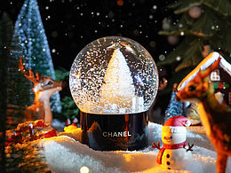 2022香奈兒圣誕水晶球