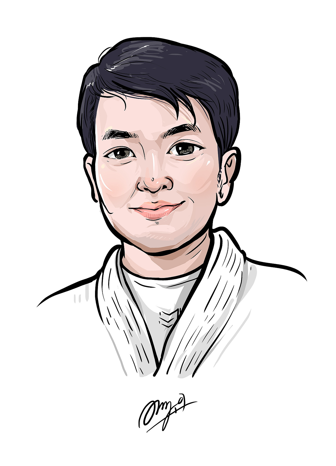 2018年7月头像绘 by Amy.a