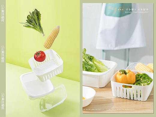 洗菜篮摄影丨简木视觉 × 家居百货水果篮产品静物拍摄 