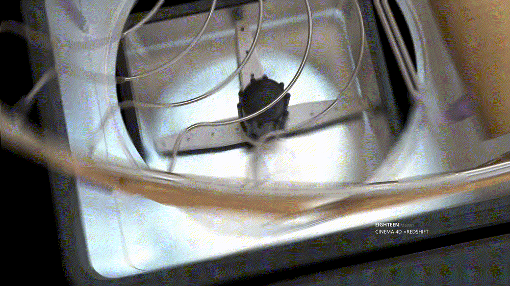 [水车]x[洗碗机]设计效果图 redshift cinema4d rhino