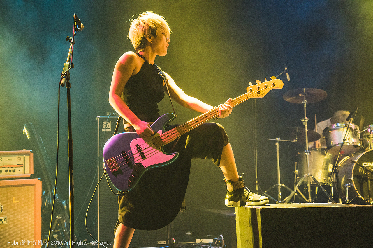 音乐现场 | 上海la cygne女子摇滚乐队 活动现场人像摄影后期