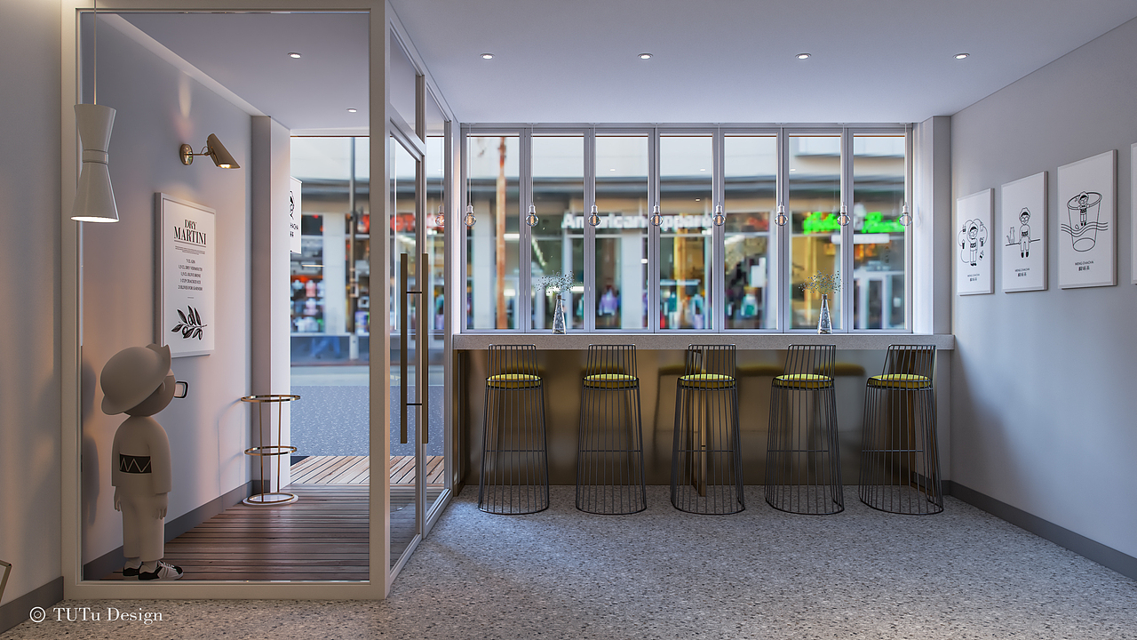 奶茶店简约派（图ZMTY2NzY2NzEy） - 建筑/空间 - 站酷设计师村里来的设计者原创素材 - 站酷ZCOOL