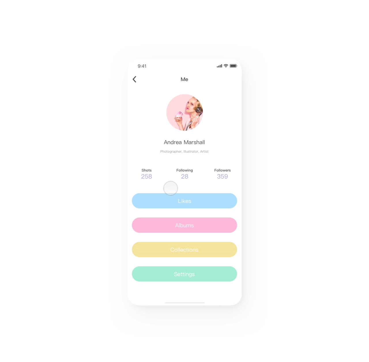 Unicorn社交app概念设计（图ZOTY4MzcyMjQ=） - APP界面 - 站酷设计师川普咬狗猫原创素材 - 站酷ZCOOL
