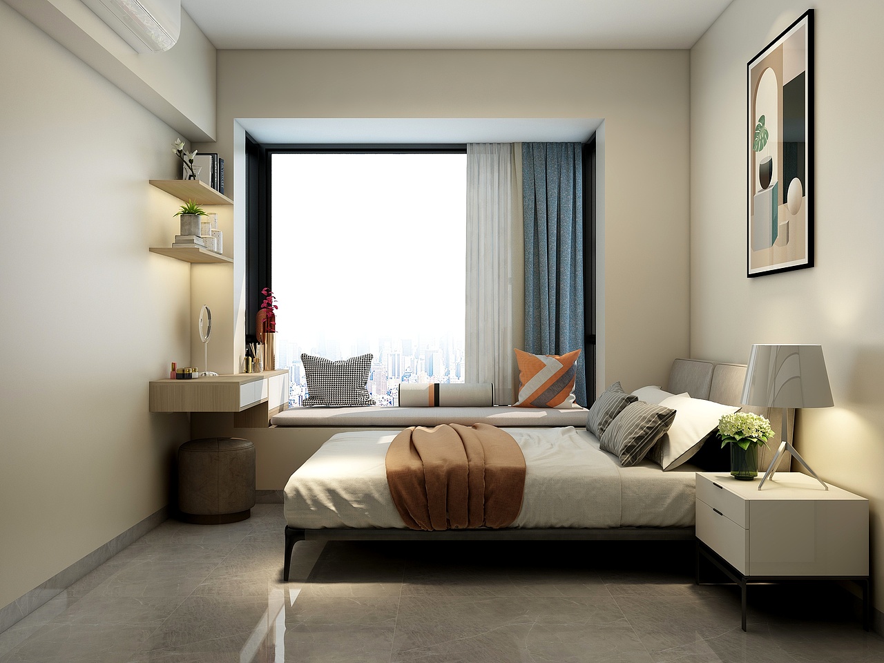 60平温馨现代两居（图ZMjU5Mjg3MzAw） - 家装设计 - 站酷设计师LM设计李立猛原创素材 - 站酷ZCOOL