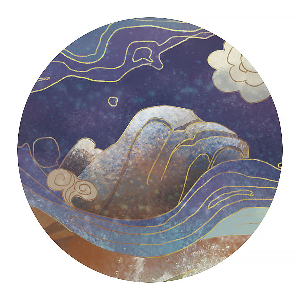 混沌_天地未开（图ZMTgxNDM1ODQ0） - 儿童插画 - 站酷设计师Vera_92原创素材 - 站酷ZCOOL