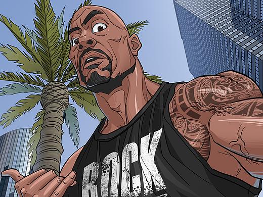 ROCK(个人主页-ZMjU5MjAyMzY=) - 新锐潮流插画 - 站酷设计师画画的阿狄原创素材 - 站酷ZCOOL