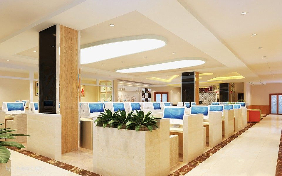 主题网咖装修案例-金标装饰