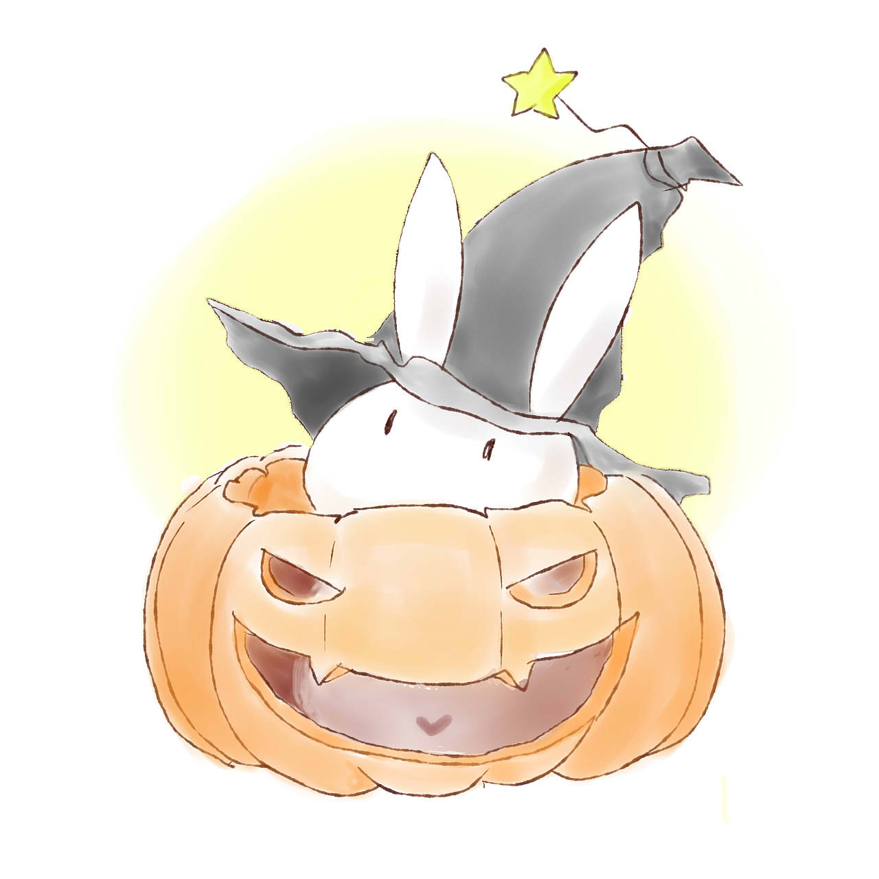 兔子 万圣节=萌哒哒!