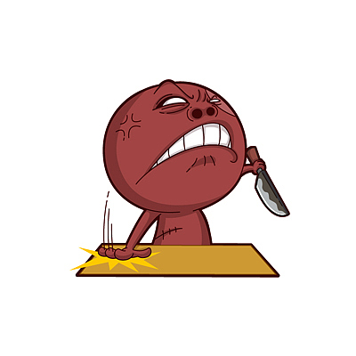 补丁脸微信表情（图ZNDYwNjAyMDQ=） - 网络表情 - 站酷设计师sandmanqy原创素材 - 站酷ZCOOL