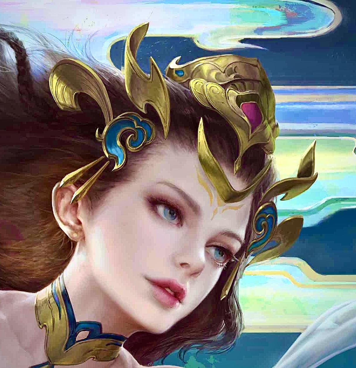 #王者荣耀同人绘画#（图ZMjAwMjA2MTY0） - 创作习作 - 站酷设计师恩维在画画原创素材 - 站酷ZCOOL