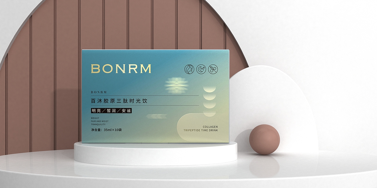 百沐胶原三肽时光饮美白 抗糖助眠美容养颜 大健康产品