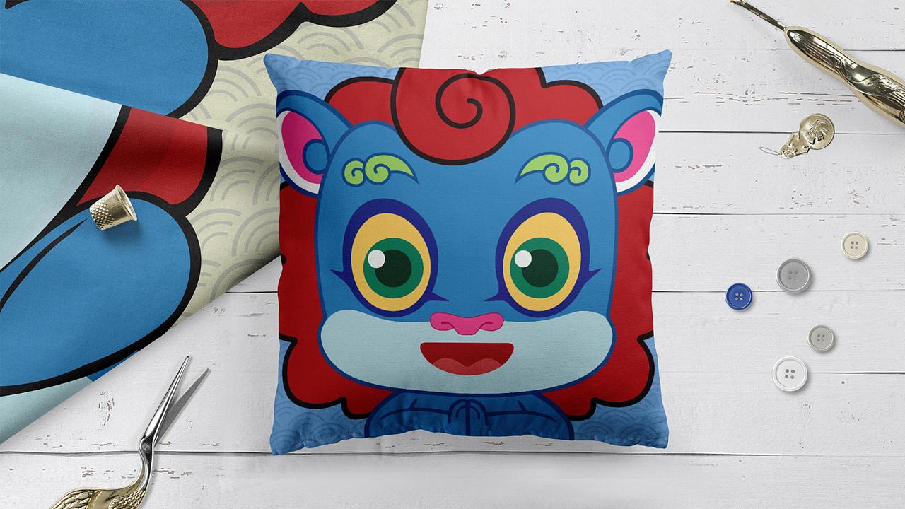 五台山普寿寺ip-青狮文德衍生产品