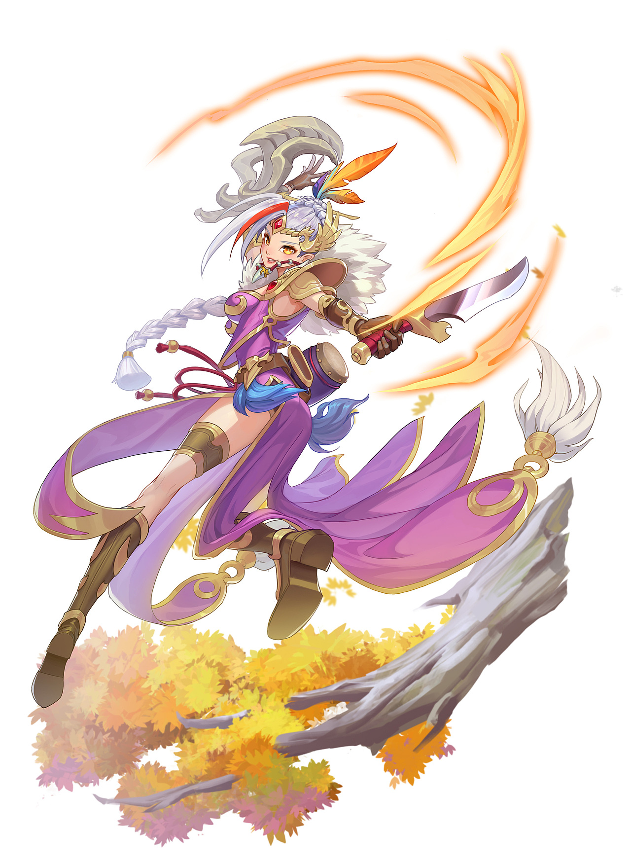 三国杀日式立绘花鬘