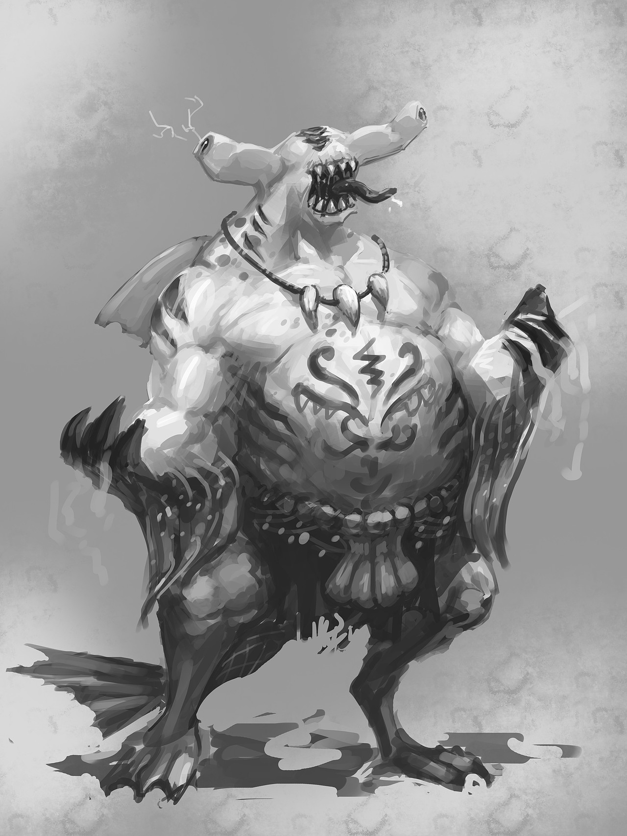 半小时鲨鱼怪速涂~