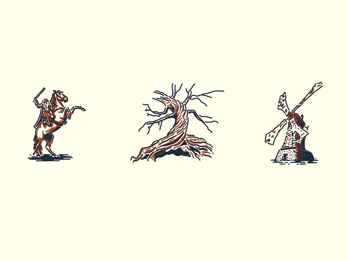 类型混合插画（图ZMzMxNzkwOTI0） - 商业插画 - 站酷设计师周咘咘原创素材 - 站酷ZCOOL