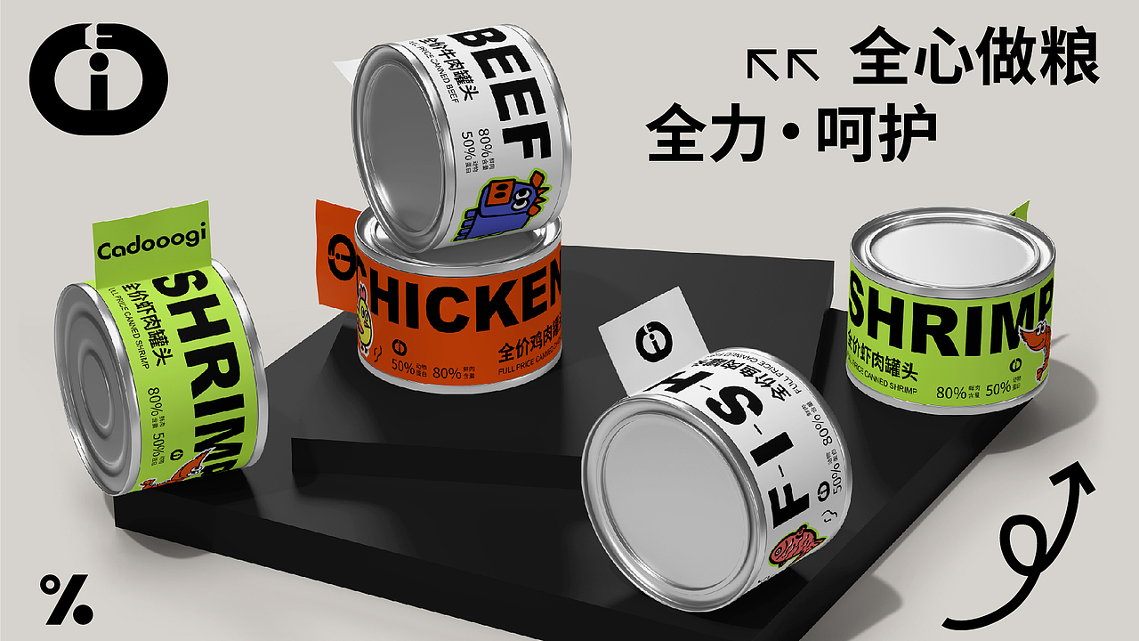 Cadooogi宠物粮品牌提案【逐浪派对】（图ZMzY5MTczMDEy） - 品牌 - 站酷设计师一二Lia原创素材 - 站酷ZCOOL