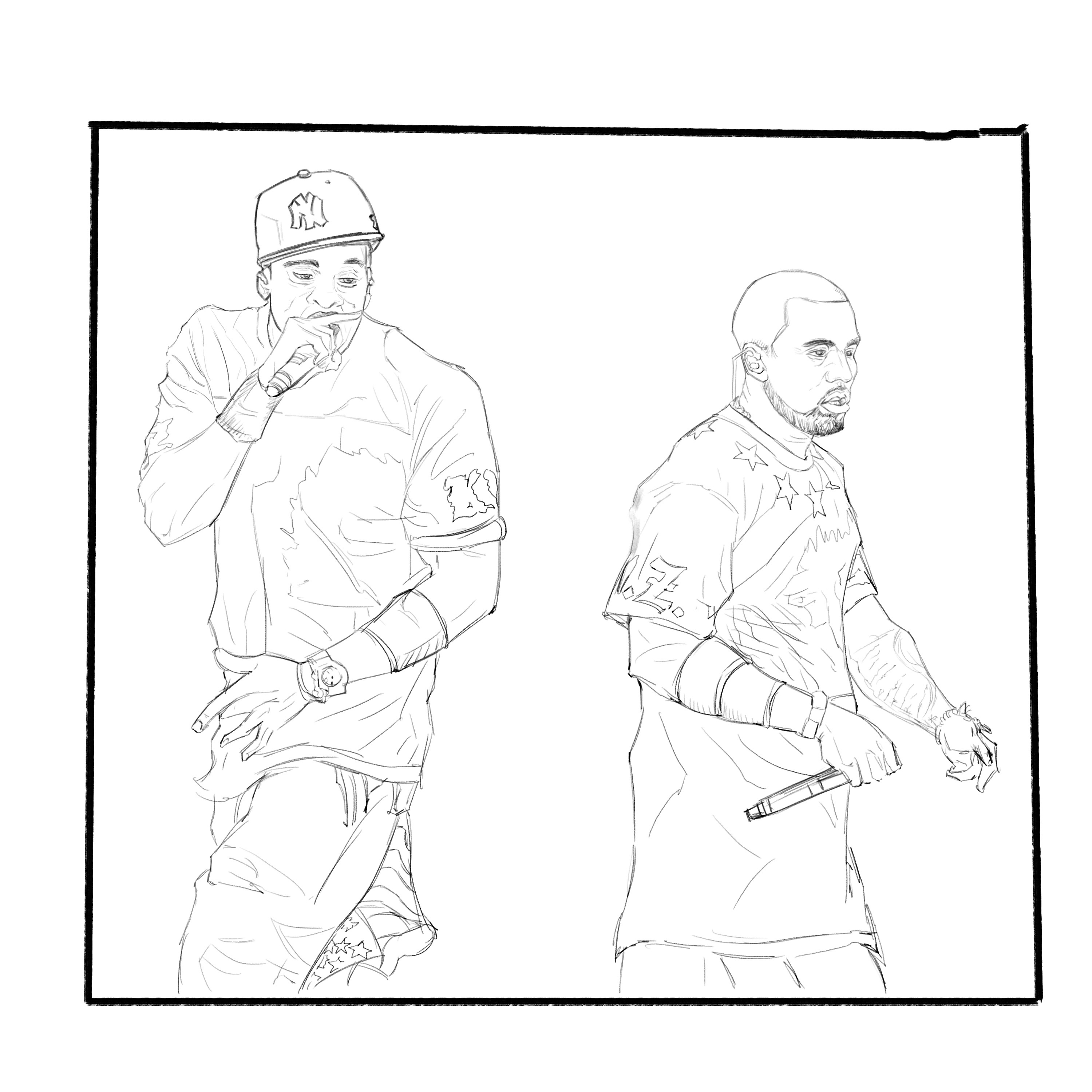 hiphop |插画|涂鸦/潮流|jokerjing123456 - 原创作品 - 站酷 (zcool)