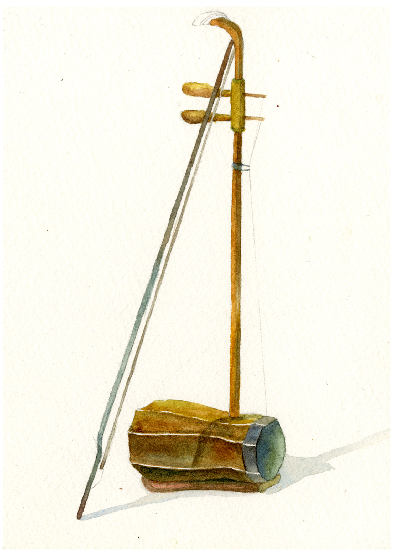 自己画的小二胡啦|插画|涂鸦/潮流|z82802487 - 原创作品 - 站酷