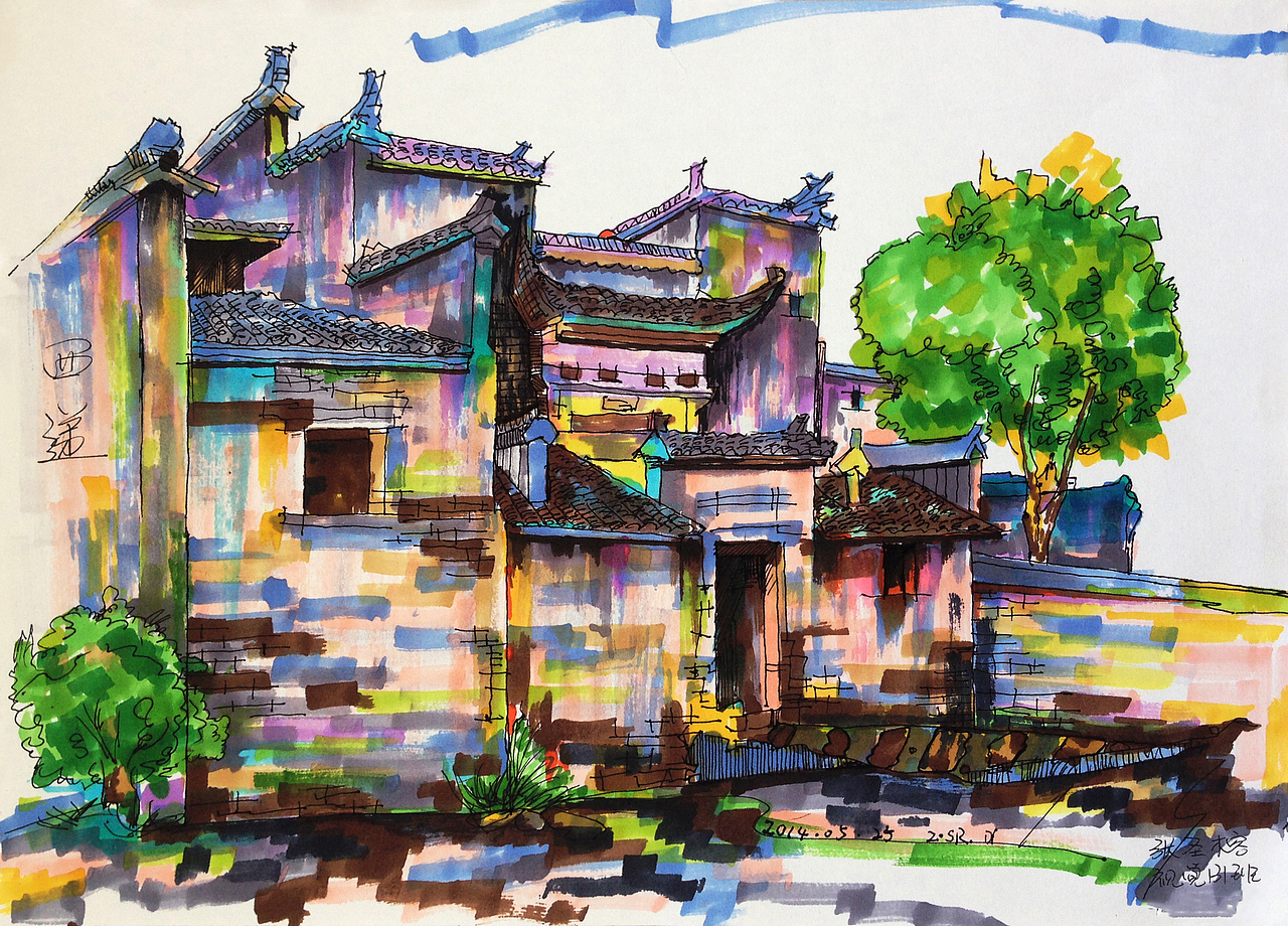 凌乱|纯艺术|绘画|泥雨_原创作品-站酷zcool