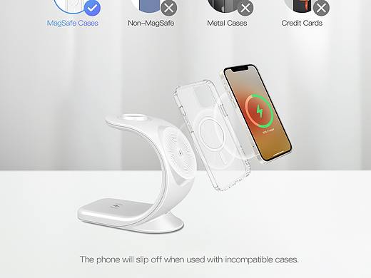 亚马逊主图_苹果充电器_白色