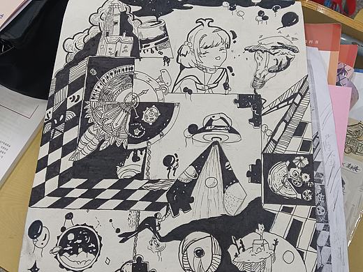 小女孩（个人主页-ZNzA1MzQwOTY=） - 书籍/画册 - 站酷设计师雾面气泡水原创素材 - 站酷ZCOOL