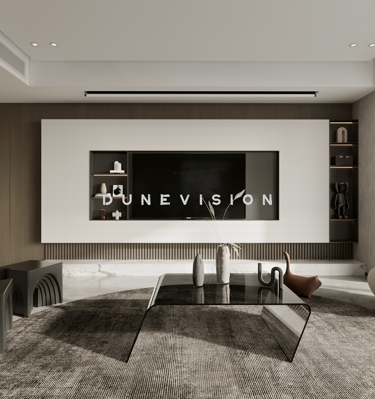 现代室内效果图