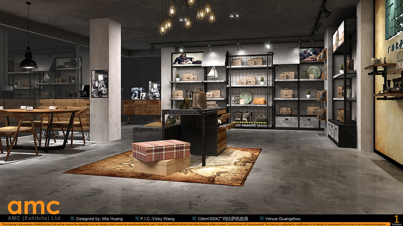 展厅设计 | 广州比萨凯皮具展厅（图ZMjI0OTEyMDQ0） - 展陈设计 - 站酷设计师Malloww原创素材 - 站酷ZCOOL