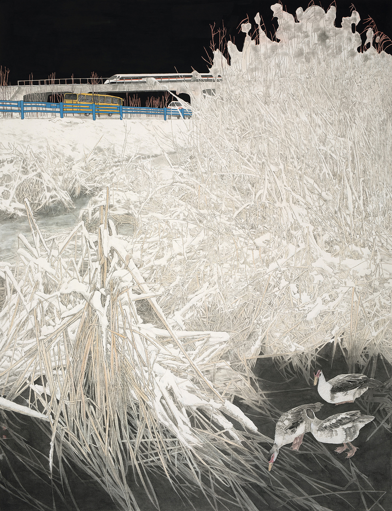 中国美术家协会会员周一农国展作品欣赏