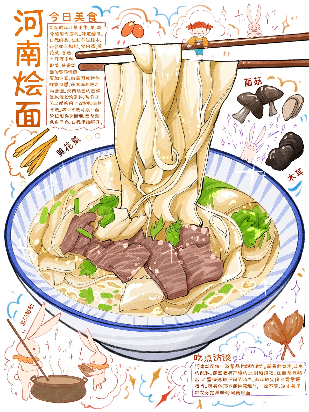美食插画（图ZMzY3NjQ1NDA4） - 商业插画 - 站酷设计师乌子乌子原创素材 - 站酷ZCOOL