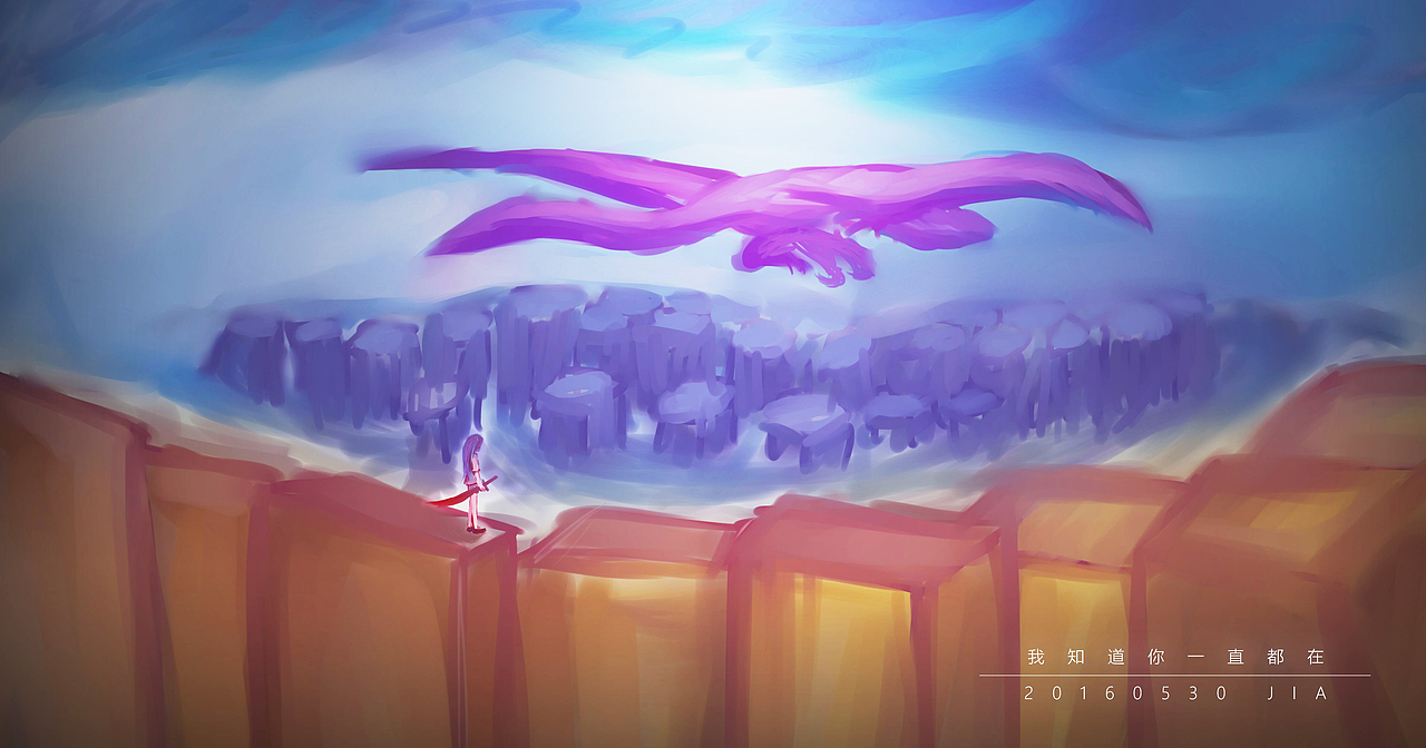 龙与少女（图ZNTExOTU3OTY=） - 创作习作 - 站酷设计师假果原创素材 - 站酷ZCOOL