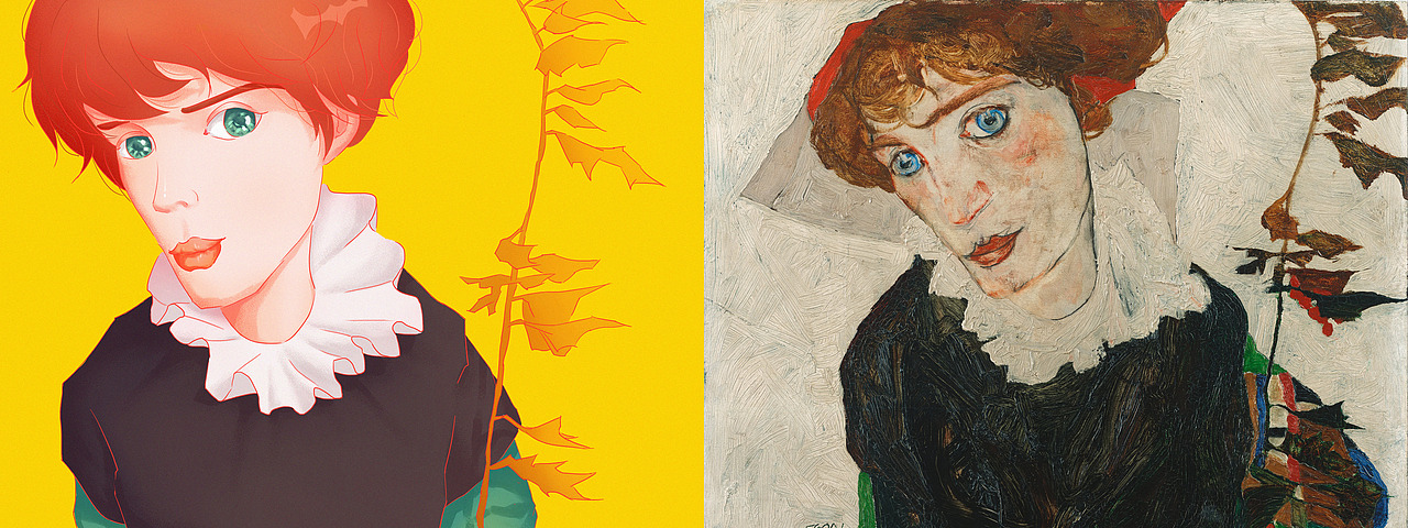 插画习作 | 致敬席勒大大