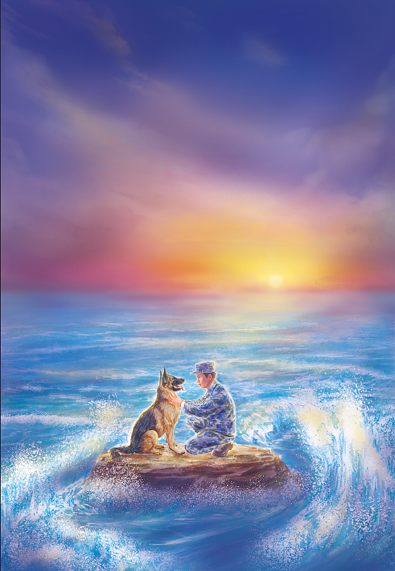 爱国题材 军犬《金钢》故事插图