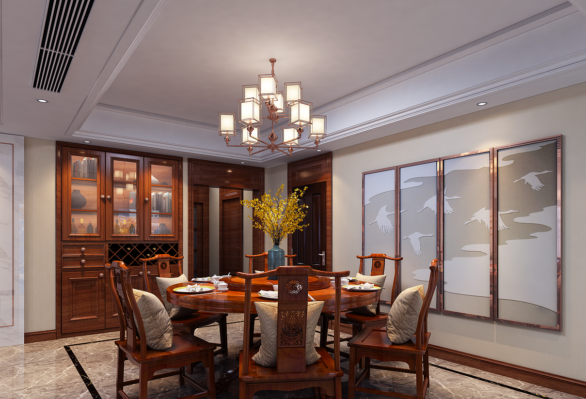 经典设计大气中餐厅