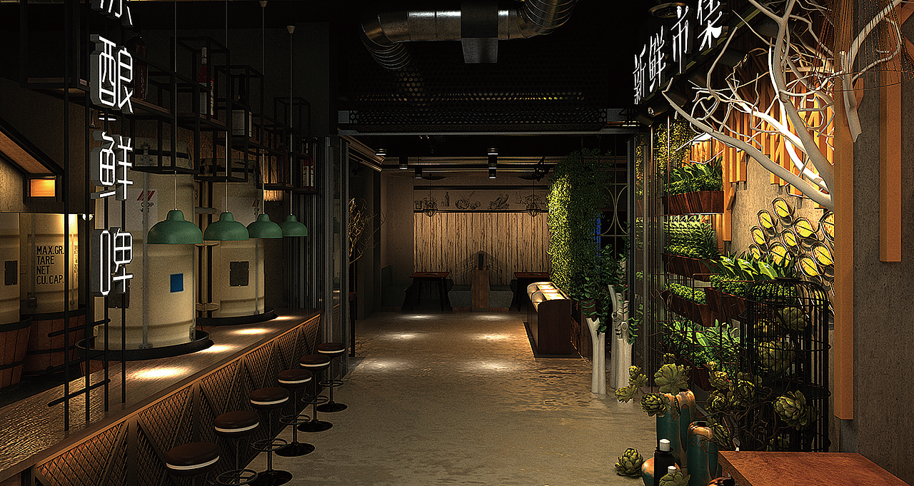 济南印象济南一家牛肉火锅店（图ZMTM5NDY2NjYw） - 家装设计 - 站酷设计师尚方设计原创素材 - 站酷ZCOOL