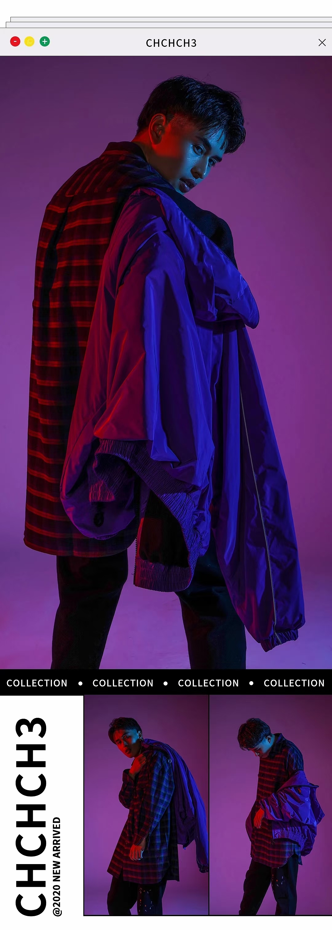 平面服装模特作品集